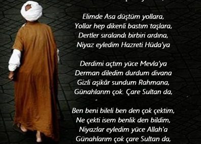 Elimde Asa düştüm yollara,