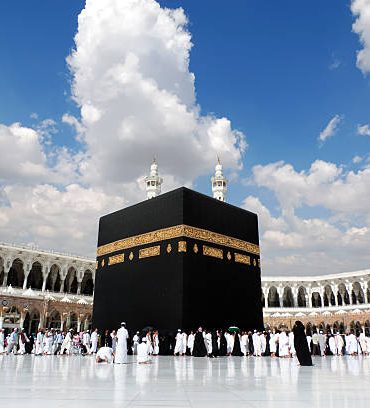 Kaaba in Mecca Saudi Arabia