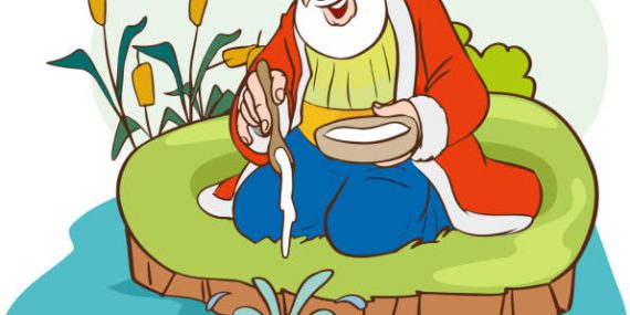 Nasreddin Hodja illustration cartoon character design
